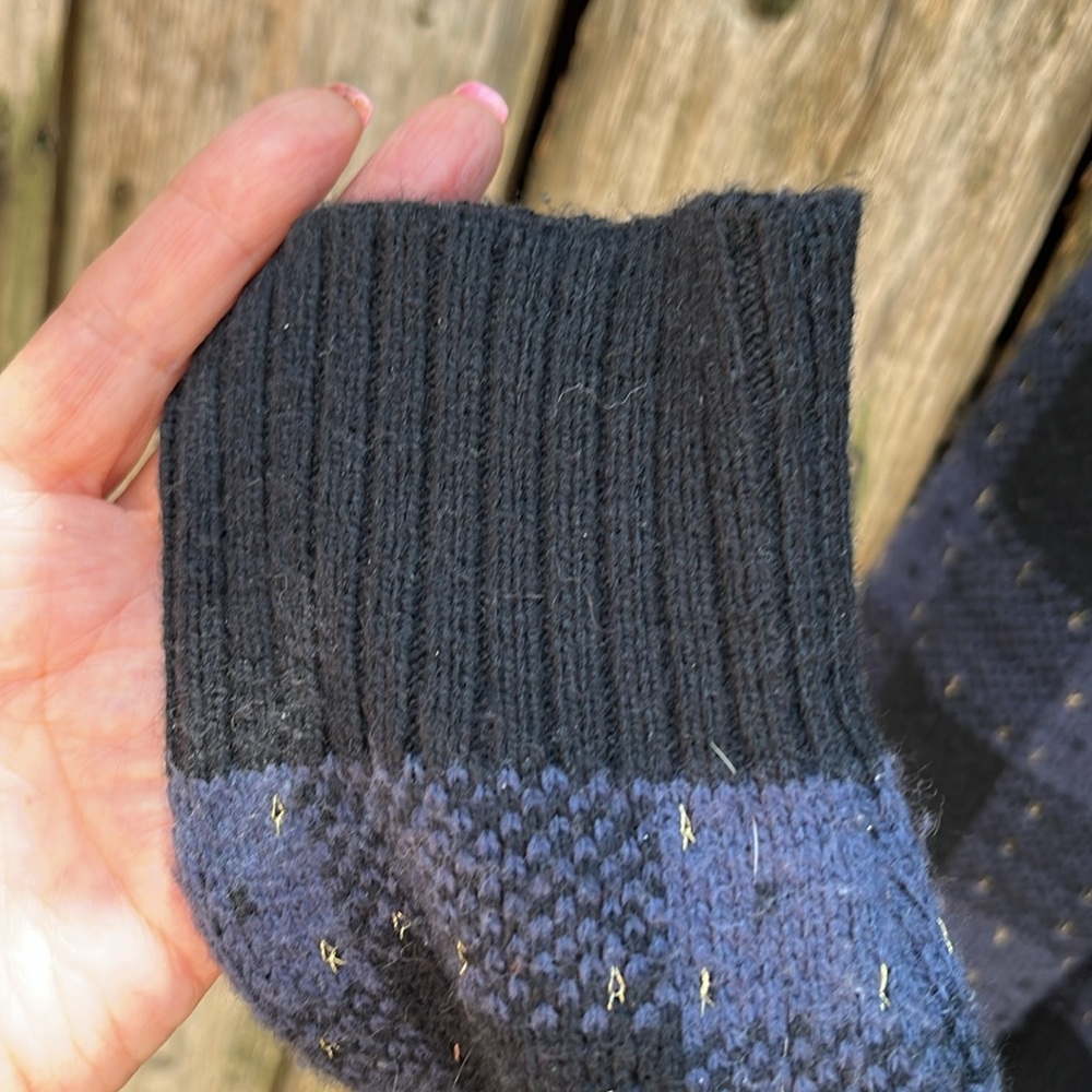 Banana Republic Factory size large dark blue Sweater - with zipper accent - Picture 6 of 8